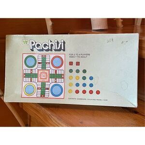 Pachisi Parcheesi Vintage 1974 Board Game